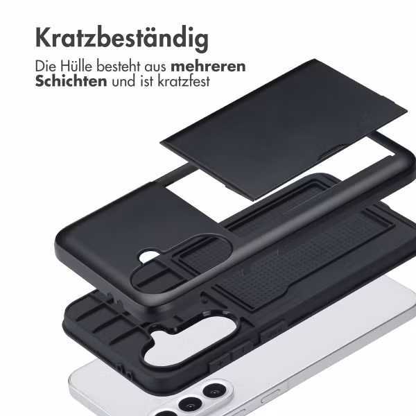 imoshion Backcover mit Kartenfach Samsung Galaxy A36 / A56 - Black