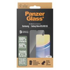 PanzerGlass Ultra-Wide Fit Antibakterieller Displayschutz Samsung Galaxy A16