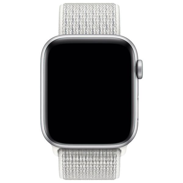 Apple Nike Sport Loop Armband für das  Apple Watch Series 1 t/m 11 / SE / Ultra (44/45/46/49 mm) - Summit White