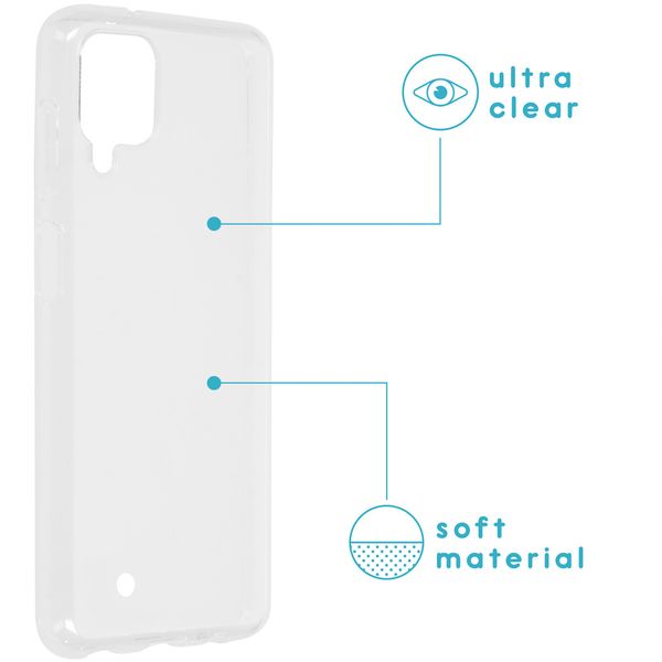 imoshion Gel Case für das Samsung Galaxy A12 - Transparent