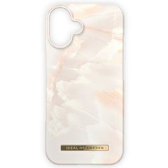 iDeal of Sweden Fashion Back Case Apple iPhone 16 - Rose Pearl Marble