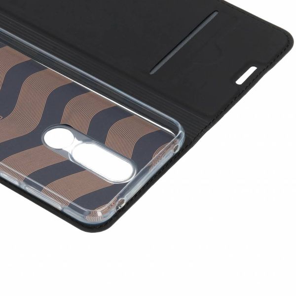 Dux Ducis Slim TPU Klapphülle Schwarz für das Nokia 7.1
