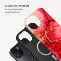 Selencia Vivid Tough Back Cover mit MagSafe für das iPhone 13 - Rosy Marble