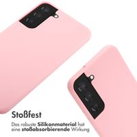 imoshion SilikonHülle mit Band Samsung Galaxy S22 Plus - Rosa