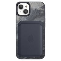 Woodcessories Bumper Case MagSafe für das iPhone 15 - Stone Camo Gray Black