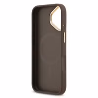 Guess Classic 4G Logo Backcover MagSafe Apple iPhone 17 - Braun