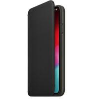 Apple Leather Folio Klapphülle Schwarz für das iPhone Xs Max