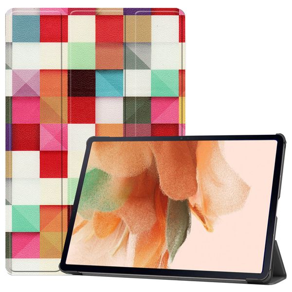 imoshion Design Trifold Klapphülle Galaxy Tab S8 Plus / S7 Plus / S7 FE 5G - Various Colors