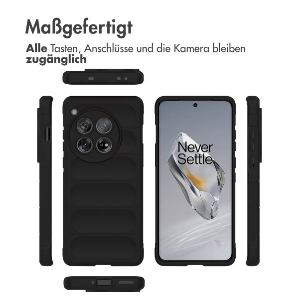 imoshion EasyGrip Back Cover für das OnePlus 12 - Schwarz