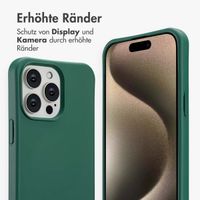 imoshion Color Backcover mit abnehmbarem Handykette und MagSafe Apple iPhone 15 Pro Max - Dunkelgrün