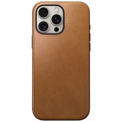 Nomad Modern Leather Case mit MagSafe Apple iPhone 16 Pro Max - English Tan