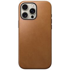 Nomad Modern Leather Case für das iPhone 16 Pro Max - English Tan