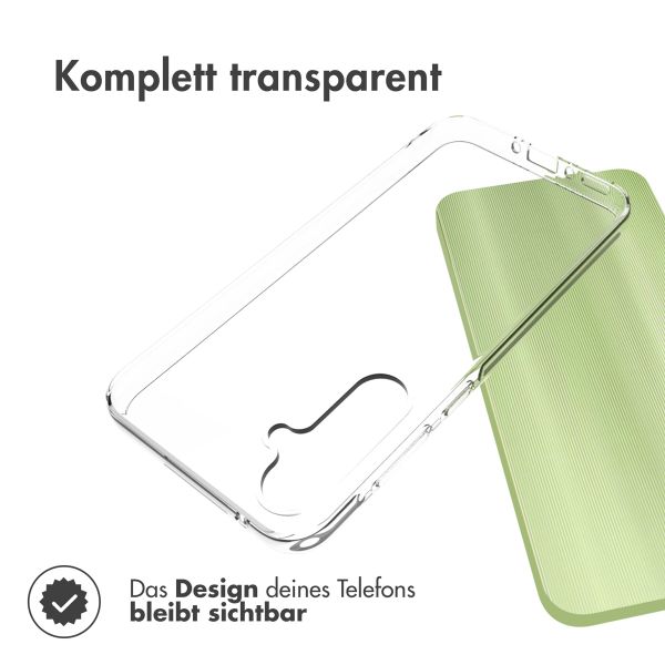 Accezz Clear TPU Backcover Samsung Galaxy A35 - Transparent