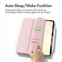 imoshion Magnetic Klapphülle Apple iPad Air 11 Zoll (2025) M3 / (2024) M2 / Air 5 (2022) / Air 4 (2020) - Rosa