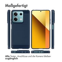 imoshion Brushed Back Cover Xiaomi Redmi Note 13 (5G) - Dunkelblau