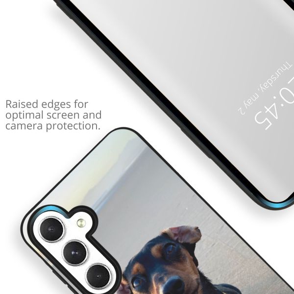 Gestalte deine eigene Gel Hülle Samsung Galaxy A55 - Schwarz