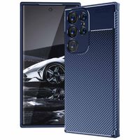 imoshion Carbon-Hülle für das Samsung Galaxy S23 Ultra - Blau