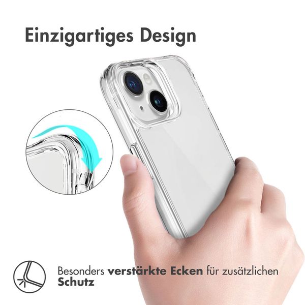 imoshion Rugged Air Case Apple iPhone 15 Plus - Transparent