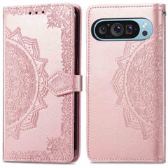 imoshion Mandala Klapphülle für das Google Pixel 9 - Rose Gold