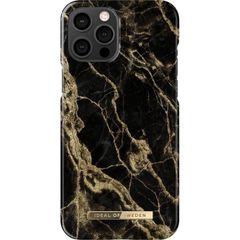 iDeal of Sweden Fashion Back Case iPhone 12 Pro Max - Golden Smoke Marble