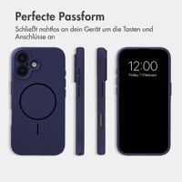 Accezz Grip Backcover mit MagSafe Apple iPhone 16 - Dunkelblau
