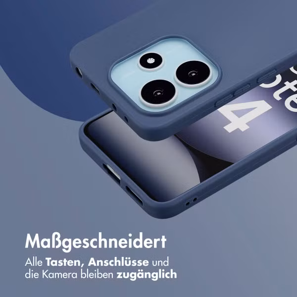 imoshion TPU Color Cover Xiaomi Redmi Note 14 (4G) - Dunkelblau