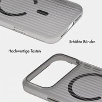 Accezz Lite Backcover mit MagSafe | Fluted | Apple iPhone 18 Pro / 17 Pro - Schwarz