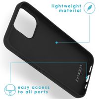 imoshion TPU Color Cover Apple iPhone 13 Pro - Schwarz