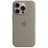 Apple Silikon-Case MagSafe für das Apple iPhone 15 Pro - Clay