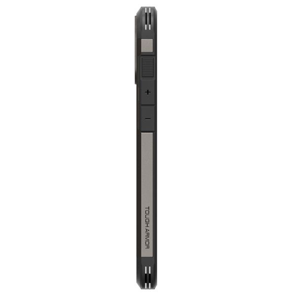 Spigen Tough Armor™ Case MagSafe für das iPhone 16 - Gun Metal