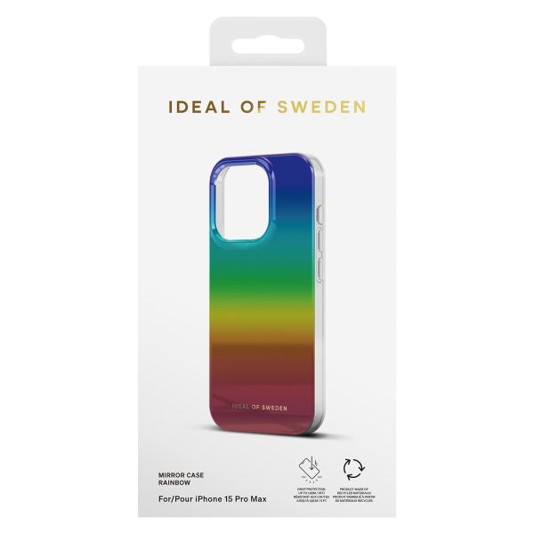 iDeal of Sweden Mirror Case für das iPhone 15 Pro Max - Rainbow