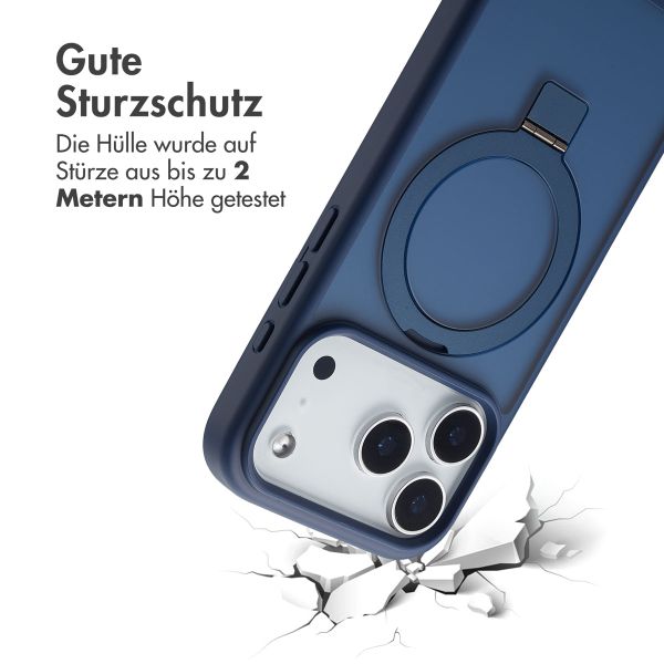 Accezz Ring Stand Backcover mit MagSafe Apple iPhone 17 Pro Max - Blau
