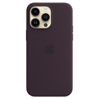 Apple Silikon-Case MagSafe für das Apple iPhone 14 Pro Max - Elderberry