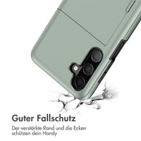 imoshion Backcover mit Kartenfach Samsung Galaxy A18 (4G) - Dunkelgrün