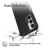 imoshion Rugged Hybrid Carbon Case für das Samsung Galaxy A14 (5G/4G) - Schwarz