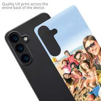 Gestalte deine eigene Hardcase Hülle Samsung Galaxy S25 - Schwarz