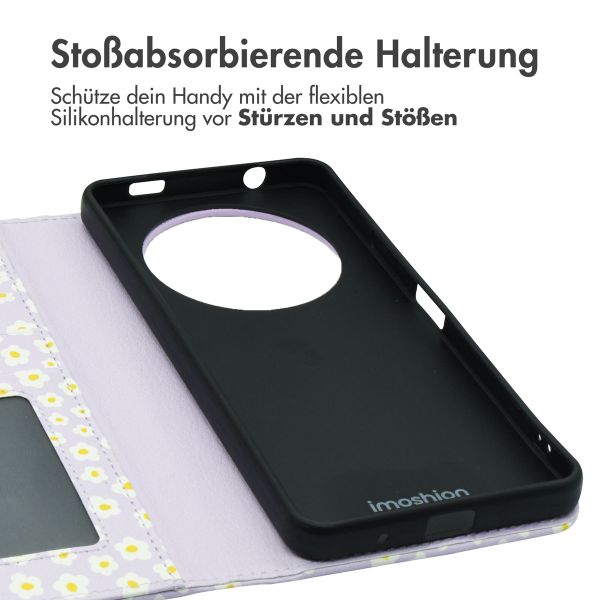 imoshion Design Klapphülle Xiaomi Redmi A3 - White Daisy