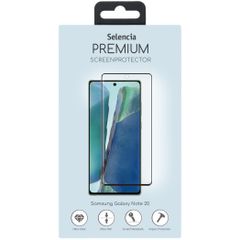 Selencia Premium Screen Protector aus gehärtetem Glas für das Samsung Galaxy Note 20