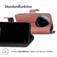 imoshion Luxuriöse Klapphülle Xiaomi 17 Ultra - Braun