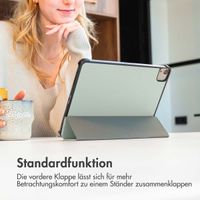 imoshion Trifold Klapphülle für das iPad 6 (2018) 9.7 Zoll / iPad 5 (2017) 9.7 Zoll / Air 2 (2014) / Air 1 (2013) - Hellgrün