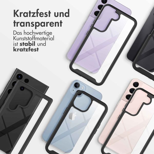 imoshion 360° Full Protective Case für das Samsung Galaxy A15 (5G/4G) - Schwarz