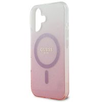 Guess MagSafe IML Glitter Gradient Case Apple iPhone 16 - Pink