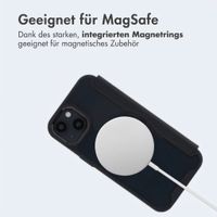 imoshion Transparente Bookcase mit MagSafe Apple iPhone 14 / 13 - Schwarz