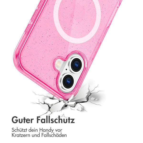 imoshion Sparkle Back Cover mit MagSafe Apple iPhone 17 - Rosa
