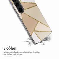 imoshion  Design Hülle für das Samsung Galaxy S23 - Graphic Beige