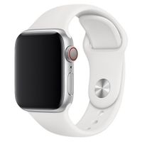 Apple Sport Band Apple Watch Series 1 bis 9 / SE (38/40/41 mm) | Series 10 (42 mm) - Größe S/M - White