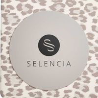 Selencia Sabi Laptop Cover Leopardenmuster Apple MacBook Air 15 Zoll (2023 / 2024 M3 chip / 2025 M4 chip) - Soft Ivory
