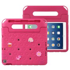 imoshion Kindersichere Schutzhülle mit abnehmbaren Ansteckern Apple iPad 9 (2021) 10.2 Zoll / iPad 8 (2020) 10.2 Zoll / iPad 7 (2019) 10.2 Zoll - Rosa