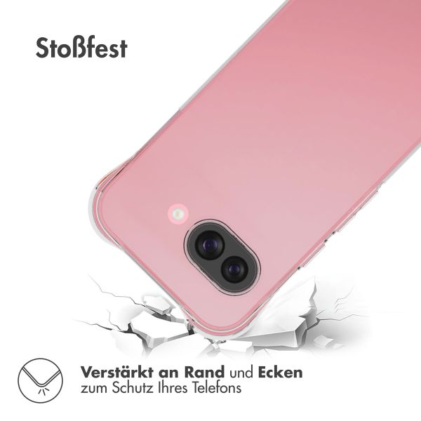 imoshion Shockproof Case für das Google Pixel 9a - Transparent