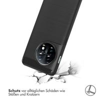 imoshion Brushed Back Cover OnePlus 11 - Schwarz